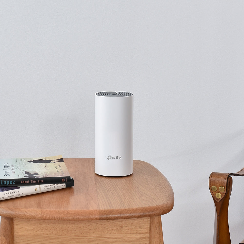 TP-Link Deco E4 AC1200 Whole Home Mesh Wi-Fi System | Dual-Band with MU-MIMO | Router & Access Point Mode TP-Link Deco E4 AC1200 Whole Home Mesh Wi-Fi System | Dual-Band with MU-MIMO | Router & Access Point Mode